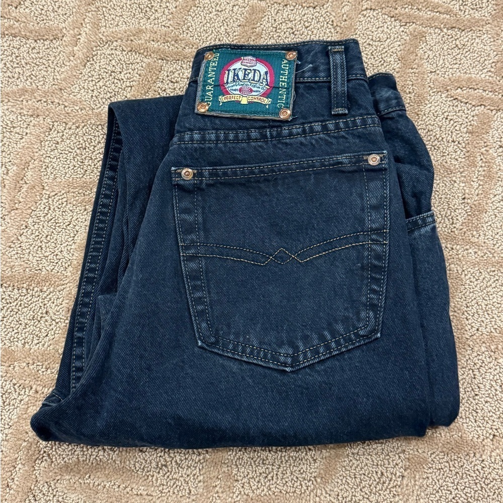90’s IKEDA Denim Jeans Men's Size 29x 29